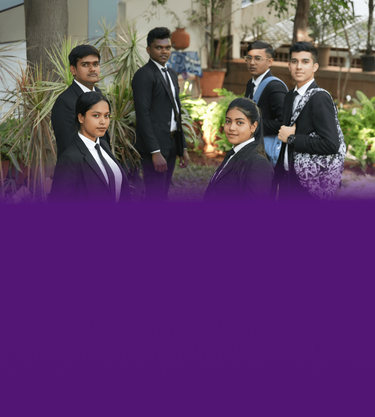 Students in Airport Operations program Tablet
